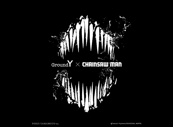 Ground Y × CHAINSAW MAN Collaborate Collection