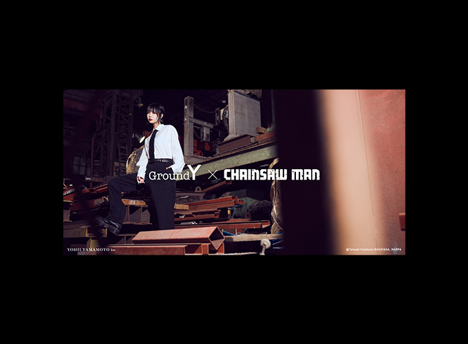 Ground Y × CHAINSAW MAN　Collaborate Collection  商品情報・キービジュアル解禁